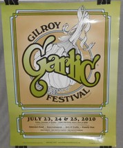 Gilroy California 2010 Garlic Festival Poster July 23/24/25 2010 - $29.69