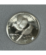 Vtg 1972 Uncirculated Proof Silver Wildlife Conservation Commemorative M... - $155.59 CAD