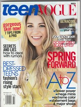 teen VOGUE magazine march 2008 - £13.38 GBP