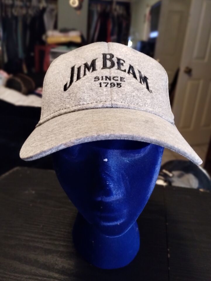 Jim Beam  Since 1795 Baseball Cap Polyester Spandex Blend Official Jim B... - $14.75
