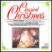 Classical Christmas CD Handel, Mozart, Corelli, Bach - LaserLight (1989) - £9.63 GBP
