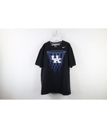 Vintage Nike Mens 2XL Faded University of Kentucky Basketball T-Shirt Black - $726.39 MXN