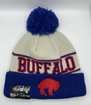 Buffalo Bills New Era NFL On Field Winter Pom Beanie Hat One Size - £20.36 GBP