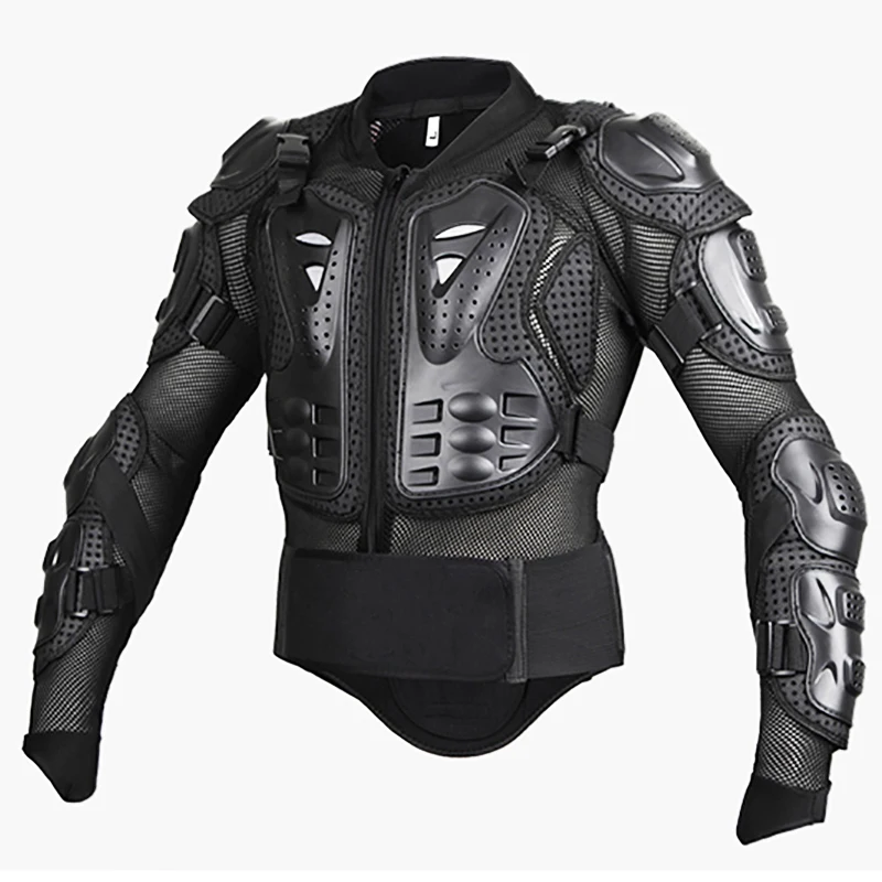 New Men&#39;s Motorcycle Armor Jacket MOTO Full Body Spine Chest Protection ... - £49.01 GBP