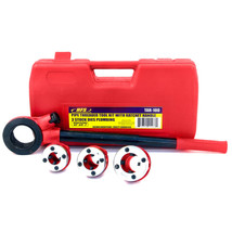 HFS Pipe Threader Tool Kit Ratchet Handle + 3 Dies Set- 1/2&quot;, 3/4&quot;, 1&quot; +... - $78.99