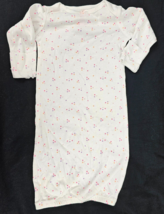 Baby Infant Girl Clothes Vintage Circo Pink White Gown Polka Dot Pajamas 0-3 - £11.86 GBP