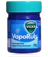 Vicks Vaporub Ointment Vaporizing blocked nose cough Nasal headache Reli... - $10.52 CAD