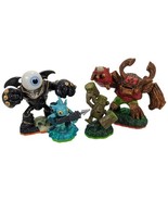 Skylanders Figures Activision Toys Eye-Brawl Gill Grunt Stump Gnarly Tre... - $38.61