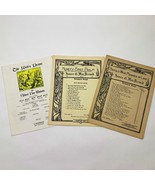 Set of 3 Music Sheets Lord&#39;s Prayer 91st Psalm Behold What Manner of Love - $10.88
