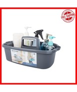 Space-Saving Dark Gray Cleaning Caddy - Portable Organizer for Multi-Pur... - $483.92 MXN