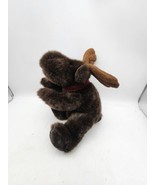 Rare Russ Berry Gusto Moose Wearing A Maroon Ribbon - $23.58 CAD