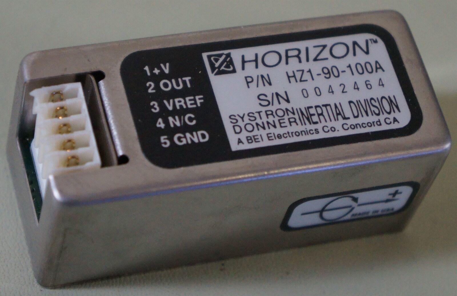 Systron Donner Horizon HZ1-90-100A Gyroscope Angular Rate Sensor - $48.97