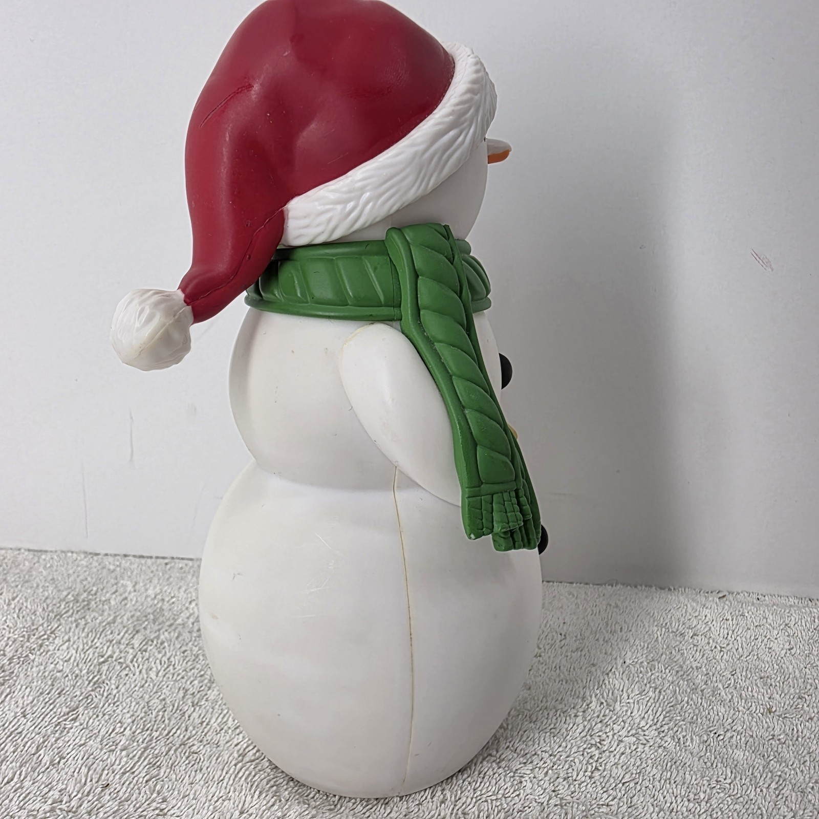 Hallmark Animated Singing Talking Jolly In The John Snowman Bathroom VIDEO Item image 6