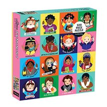 Mudpuppy Little Feminist 500 Piece Jigsaw Puzzle for Kids and Adults, Feminist P - £8.81 GBP