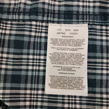 Columbia AM7968 Men's Blue Cotton Plaid Rapid Rivers II Button-Down Shirt Sz 2XL image 4