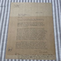Antique Letter 1935 Beaumont TX sulphur tax  - £30.59 GBP