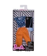 Barbie Complete Looks Polka Dot/Peach Pants FKR98 - £15.32 GBP