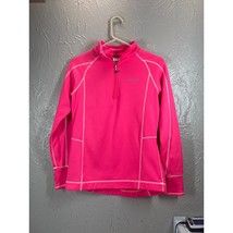 Avalanche 1/4 Zip Sweater Women’s Pink Fleece Sweatshirt Athletic Size M... - $408.81 MXN