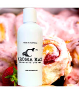 Strawberry Cinnamon Buns Bath Body Massage Oil Luxury Vegan Cruelty Free - $13.95+