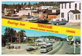 Postcard Greetings From Temagami Northern Ontario Vacation Land - £2.84 GBP