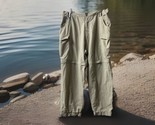 Redington Convertible Hiking Pants Mens Size 32 Khaki  Quick Dry Nylon C... - £15.79 GBP