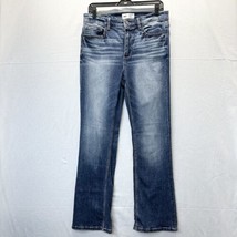BKE Jeans Womens 29 Parker Tailored Bootcut High Rise Blue Denim Western Cowboy - £22.74 GBP