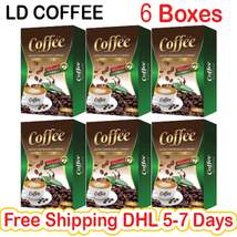 6X LD Coffee Instant Drink Weight Loss Management Block Burn Fat Slimming Shape - £92.98 GBP