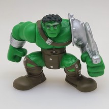 Marvel Super Hero Squad King Hulk Figure With Gladiator Armor - £6.88 GBP