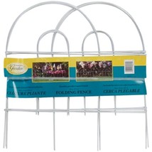 Panacea 89317 Arch Folding Fence, White - $26.37