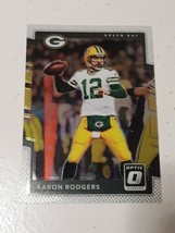 Aaron Rodgers Green Bay Packers 2017 Donruss Optic Card #43 - £0.78 GBP