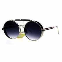 Vintage Retro Fashion Sunglasses Side Cover Round Circle Unisex Shades - £8.52 GBP+