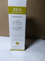 REN Skincare Clarimatte T-Zone Balancing Gel Cream 1.7 oz NIB - $14.57