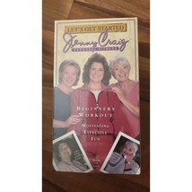 Jenny Craig Personal Fitness Aerobics VHS Tapes New Old Stock set of 3 S... - £11.68 GBP