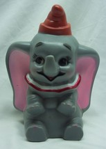 Vintage 1950&#39;s Walt Disney Productions DUMBO 8&quot; Plastic Coin Piggy Bank - £51.43 GBP