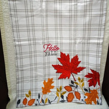 Reversible Hello Fall Cotton Tea Towel Kay Dee Design - £7.67 GBP