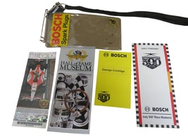 2006 Indianapolis 500 Ticket Stub &amp; Lanyard Bosch Spark Plugs - $552.67 MXN