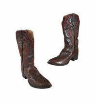Vintage Paul Bond Western Alligator Men Boots custome made Initials sz 11 - $792.00