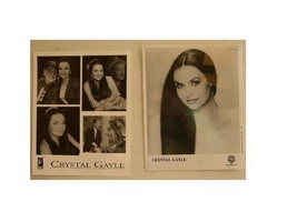 Crystal Gayle 2 Press Kit Photos - £20.18 GBP