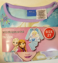 Disney Toddler Girls 2pc Pajama Set Fozen Elsa Sizes 2T NWT - £9.54 GBP