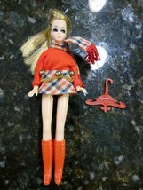 Vintage 1969 Dawn Outfit Mad About Plaid #0723 Topper Doll - £52.07 GBP