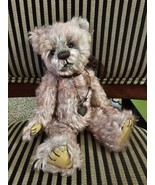 Charlie Bears Isabelle Lee Collection Mohair Bear Tigerlilly Pink 11&quot; Re... - $296.95
