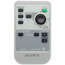 Sony RM-PJ2 Factory Original Projector Remote VPL-CS4, VPL-DS100, VPL-EX1 - $17.29