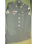 DSCP DEROSSI &amp; SON AG-489 CLASS A DRESS GREEN ARMY UNIFORM JACKET COAT 36R - $986.24 MXN