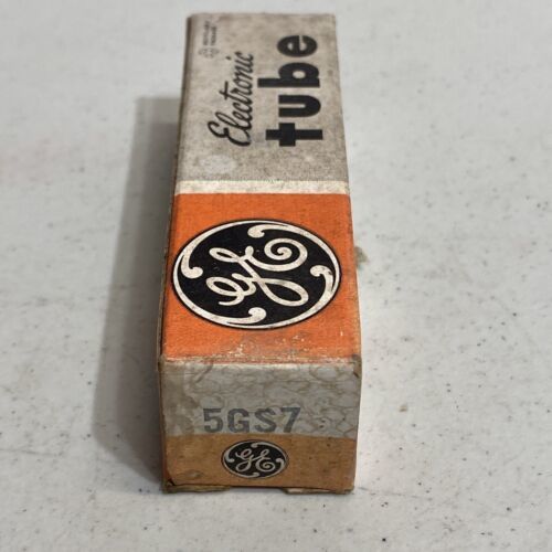 5GS7 GE Vintage Vacuum Tubes NOS New In Box - $4.28