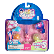 Squinkie Doos Series 5 Pink Elephant with Purple Hair + Accessories &amp; Surprises - $18.99