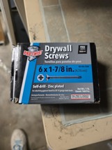2 X Pro Twist Drywall Screws 6 x 1-7/8” Self Drill Zinc Pleated Free Gra... - $128.48 MXN