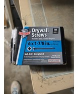 2 X Pro Twist Drywall Screws 6 x 1-7/8” Self Drill Zinc Pleated Free Gra... - $6.93