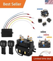 12V Wireless Winch Receiver &amp; 250A Relay - Includes 2 Remotes for SUVs &amp;... - $40.50