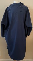 Fourth Element Storm All Weather Poncho Navy Blue Size Small Snaps Pockets - $154.32