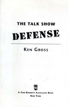 [Uncorrected Proofs] The Talk Show Defense by Ken Gross / Maggie Van Zandt - £9.08 GBP